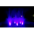 Садовый украшение одуванчика водного фонтана с музыкальным шоу